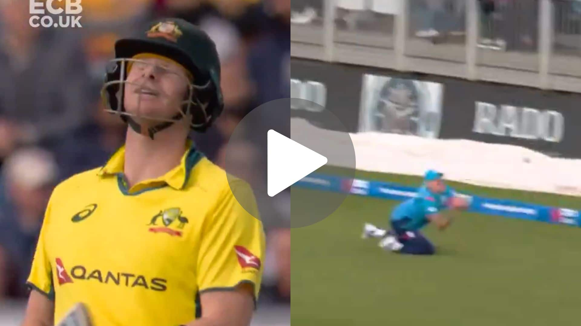 [Watch] Steve Smith Gives A Helpless Look As Brydon Carse Grabs A Stunning Catch